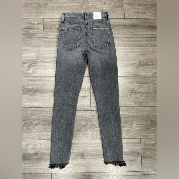 AGOLDE Sophie Hi Rise Destroyed Raw Skinny Jean 24 NEW - Picture 9 of 9